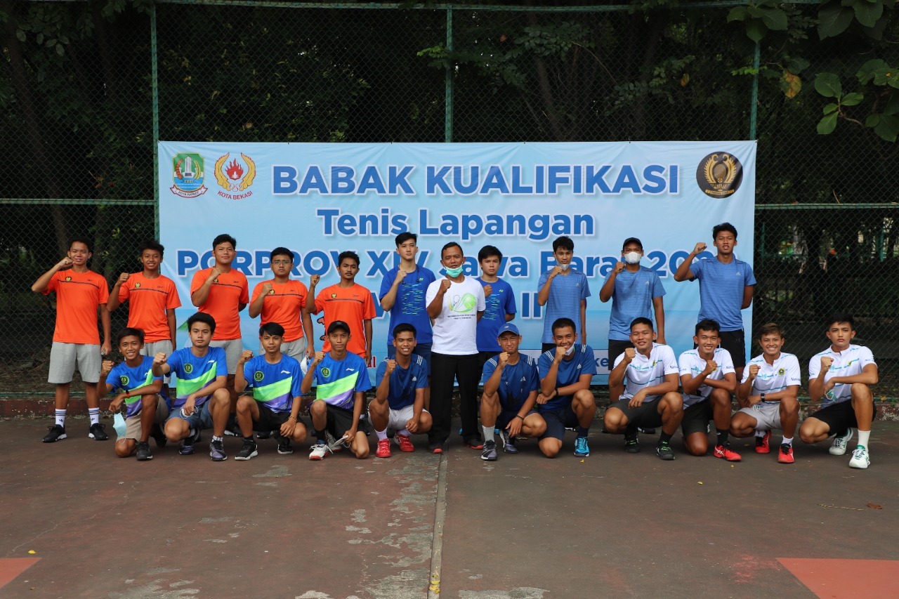 Kota Bekasi Gelar Babak Kualifikasi Tenis Lapangan Porprov XIV Jawa Barat 2022 Wilayah II
