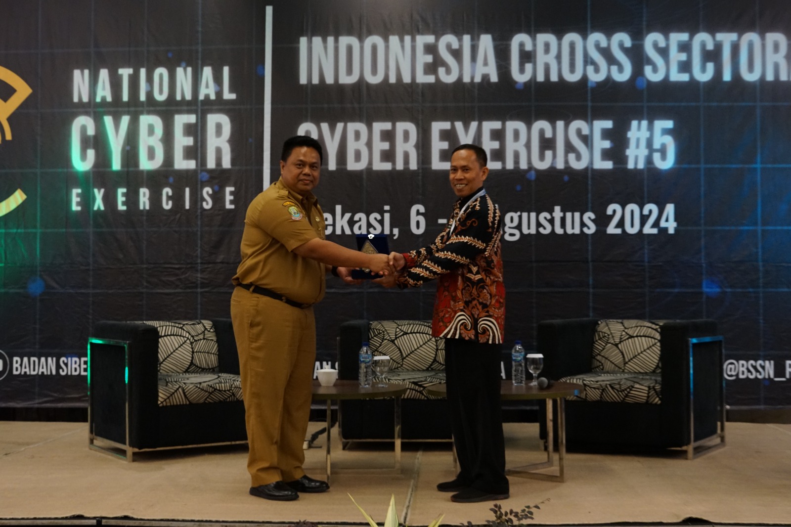 Kadis Kominfostandi Hadiri Nasional Cyber Exercise Tahun 2024