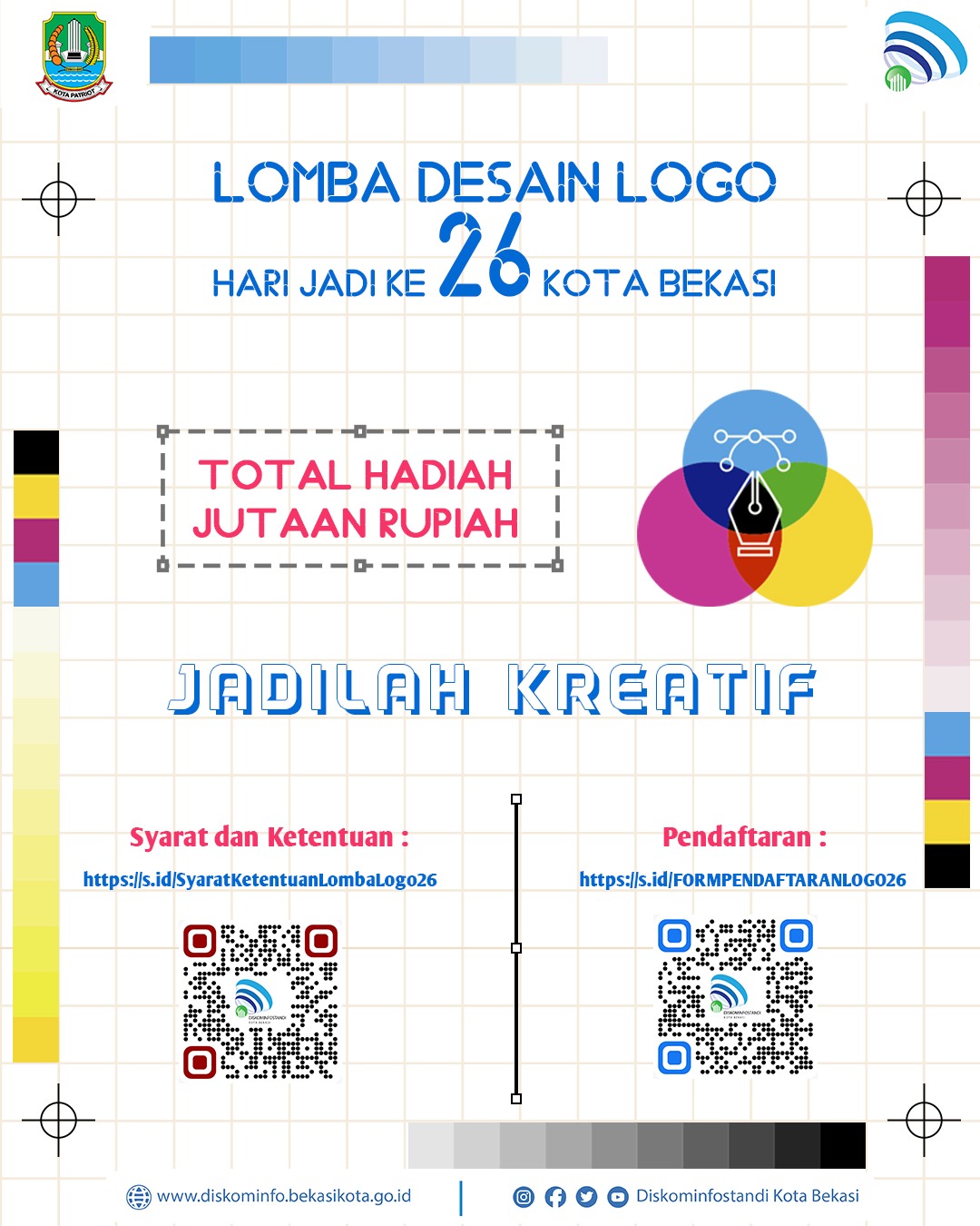 Pemerintah Kota Bekasi Kembali Gelar Lomba Desain Logo Tahun 2023