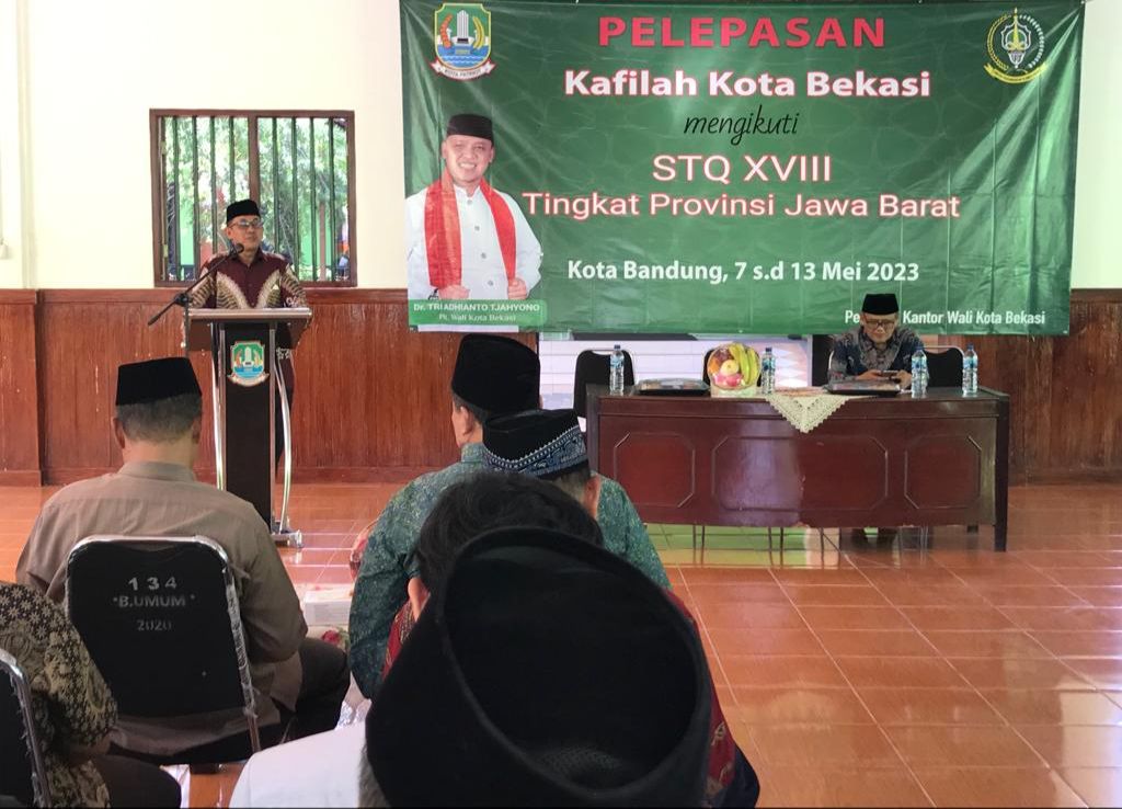 Pelepasan Kafilah Kota Bekasi Untuk Lomba STQH XVIII Tingkat Provinsi Jawa Barat