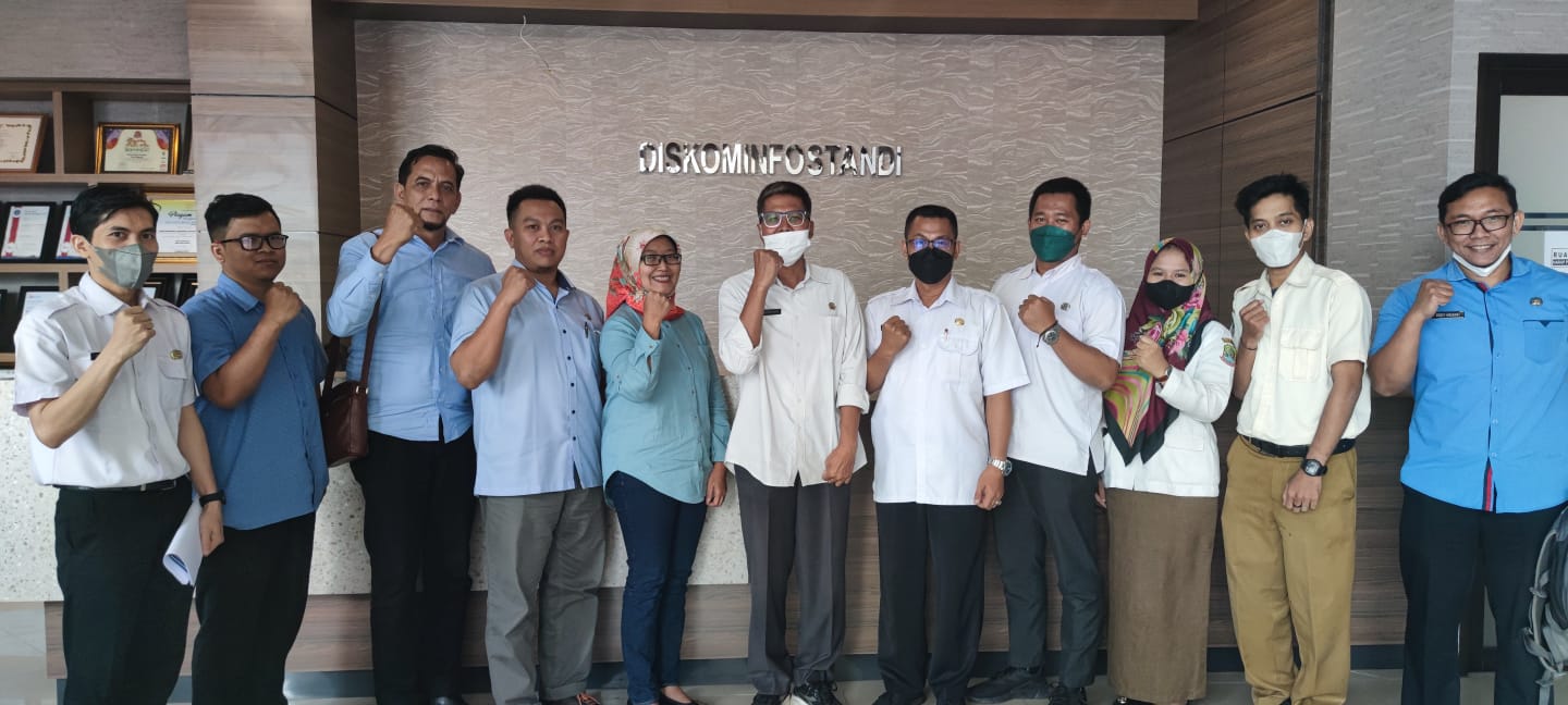 Diskominfostandi Kota Bekasi Terima Kunjungan Kerja Diskominfo Provinsi Jawa Barat