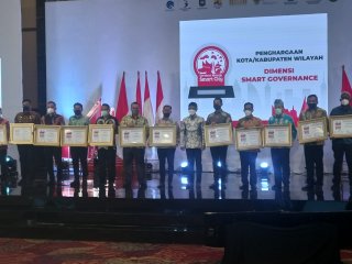 Pemerintah Kota Bekasi Peroleh Penghargaan Smart Governance