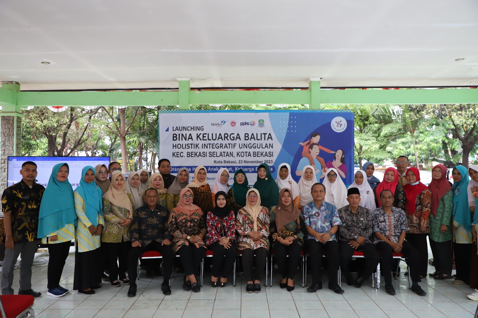 Launching BKB Holistik Integratif Unggulan Tingkat Kota Bekasi di Kecamatan Bekasi Selatan