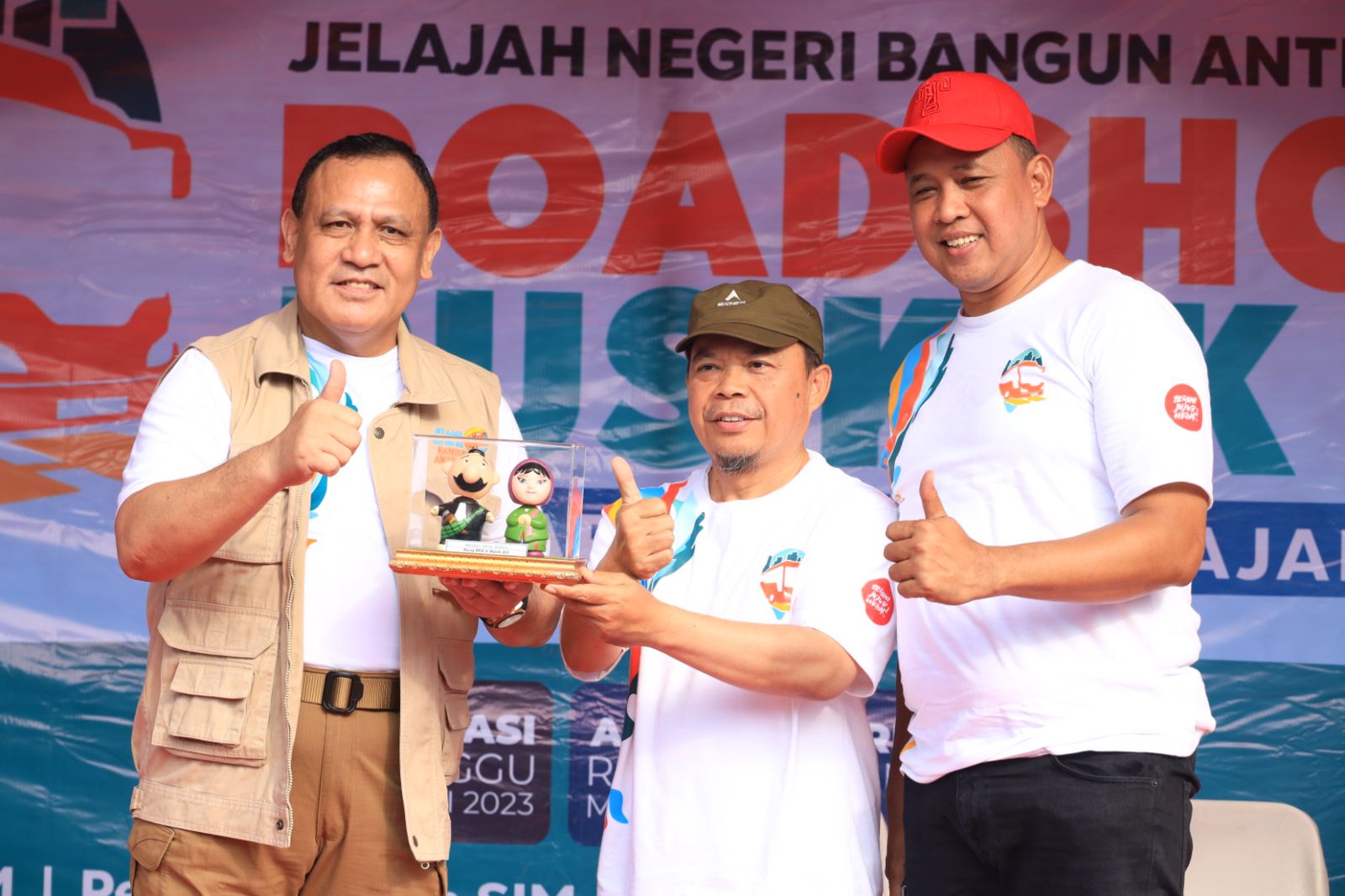 Roadshow Bus KPK "Hajar Serangan Fajar" Tiba di Kota Bekasi