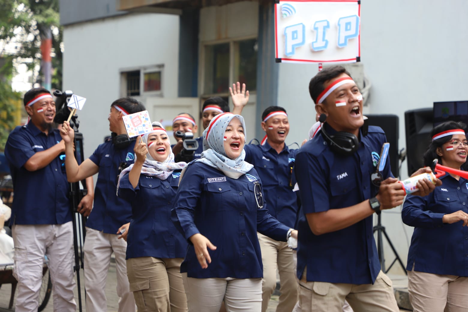 SEMARAK KEMERDEKAAN: DISKOMINFOSTANDI LAKSANAKAN KARNAVAL DAN BERAGAM LOMBA ANTAR BIDANG