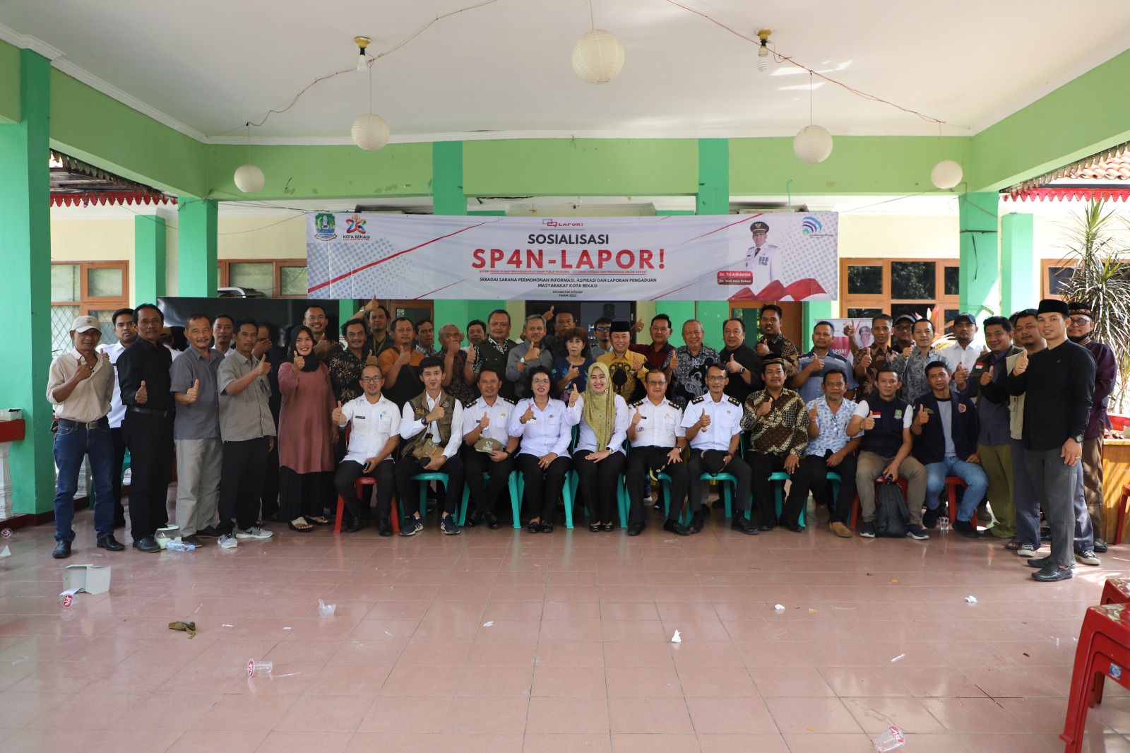 Roadshow Sosialisasi SP4N-LAPOR di Kecamatan Jatiasih