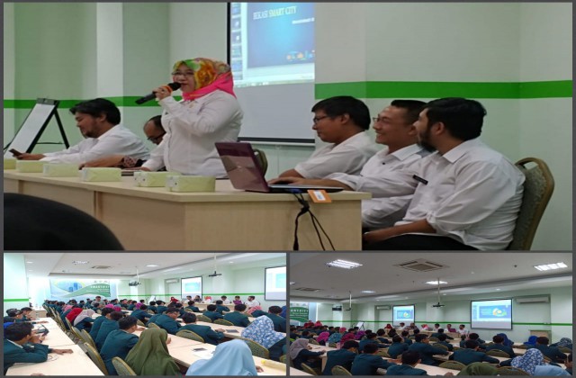 Seminar SmartCity Kota Bekasi Peluang dan Tantangan di STMIK Bina Insani