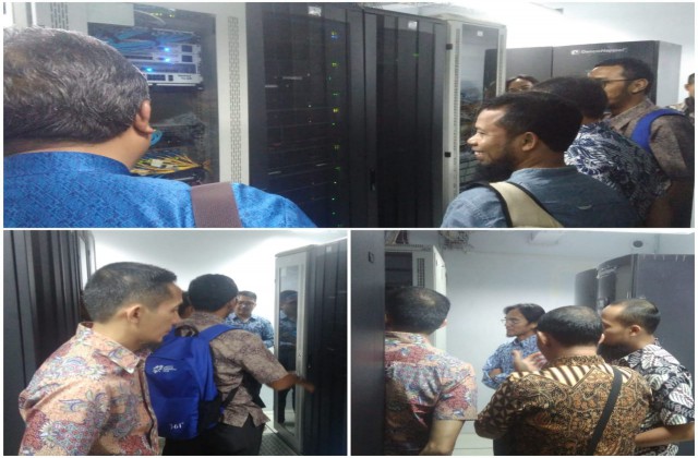 Kunjungan Kerja dan Studi Banding Kabupaten Kutai di Data Center Kota Bekasi