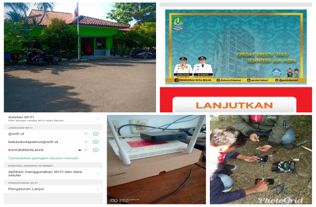 Perbaikan WiFi Publik Bekasikotapatriot Kelurahan Kayuringin Jaya
