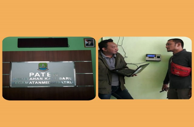 Perbaikan Jaringan Internet Untuk Akses Finger Print Kelurahan Kalibaru
