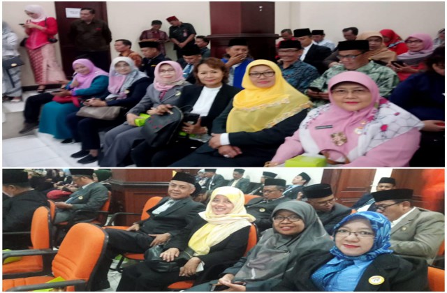 Rapat Paripurna Pelatikan Anggota DPRD Kota Bekasi 2019-2014