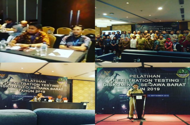Pelatihan Penetration Testing Diskominfo Se-Jawa Barat Tahun 2019