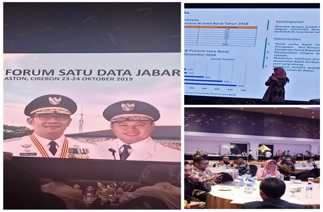 Diskominfostandi Menghadiri  Forum Satu Data Di Jawa Barat