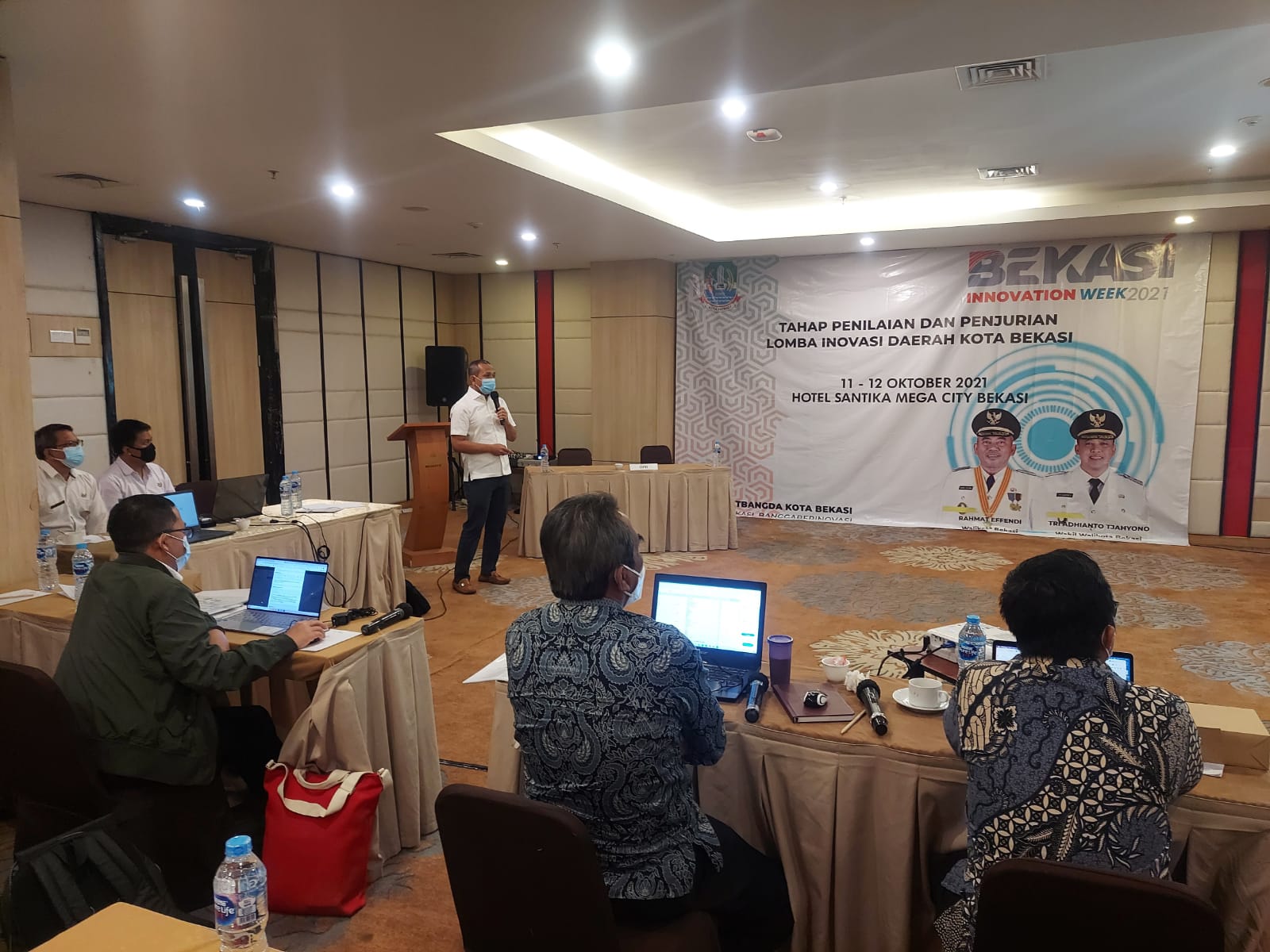 Kadiskominfostandi Presentasikan Aplikasi Monika di Ajang Bekasi Innovation Week 